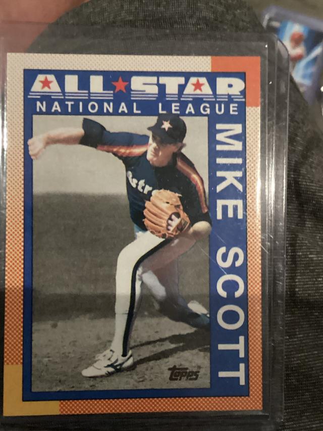 1990 Topps Mike Scott Base Set #405