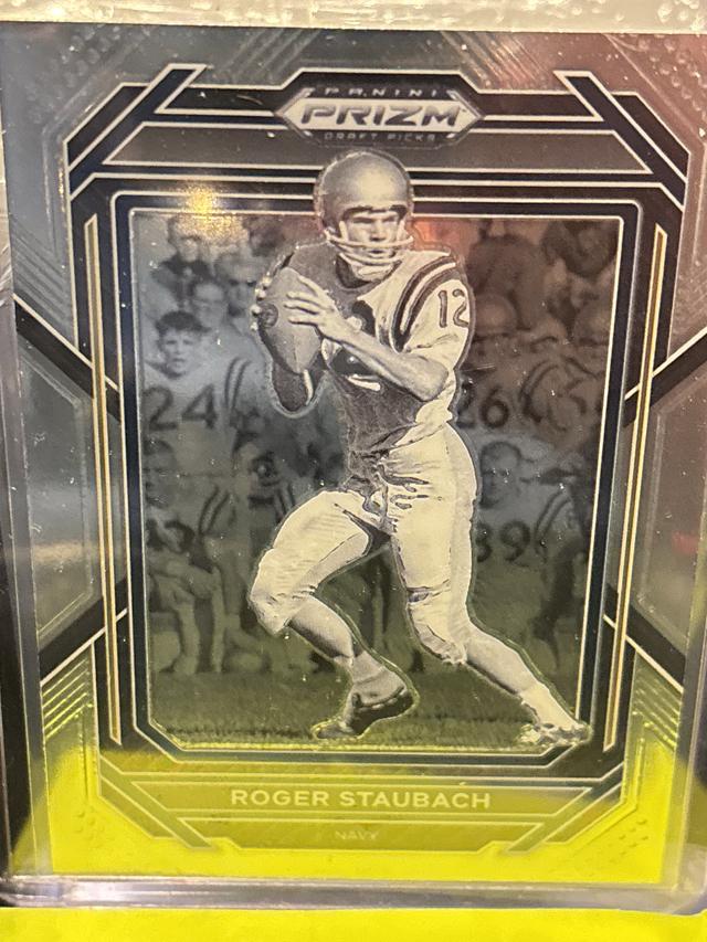 2023 Panini Prizm Draft Picks Football Roger Staubach Base Set #85