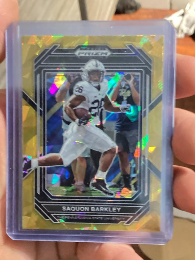 2023 Panini Prizm Draft Picks Football Saquon Barkley Base Set #87