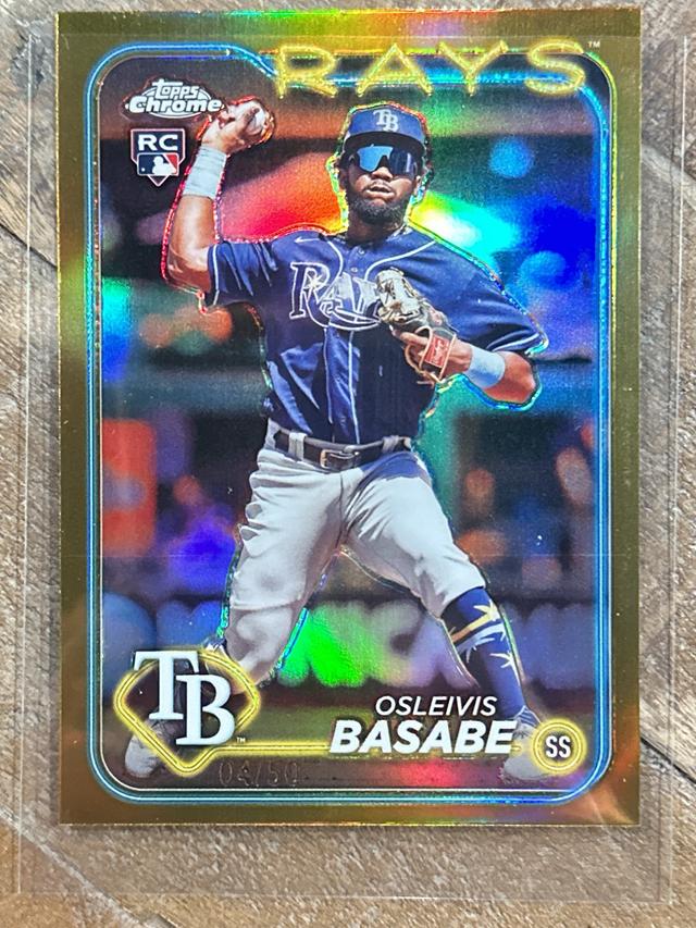 2024 Topps Chrome Osleivis Basabe ﻿Base Set Base /50 #41