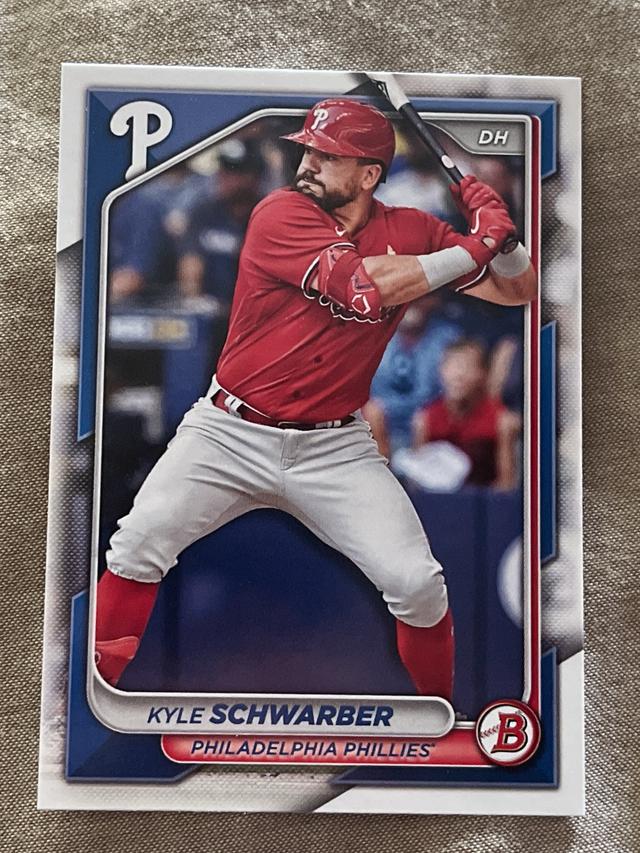 2024 Bowman Kyle Schwarber BASE CARDS #89