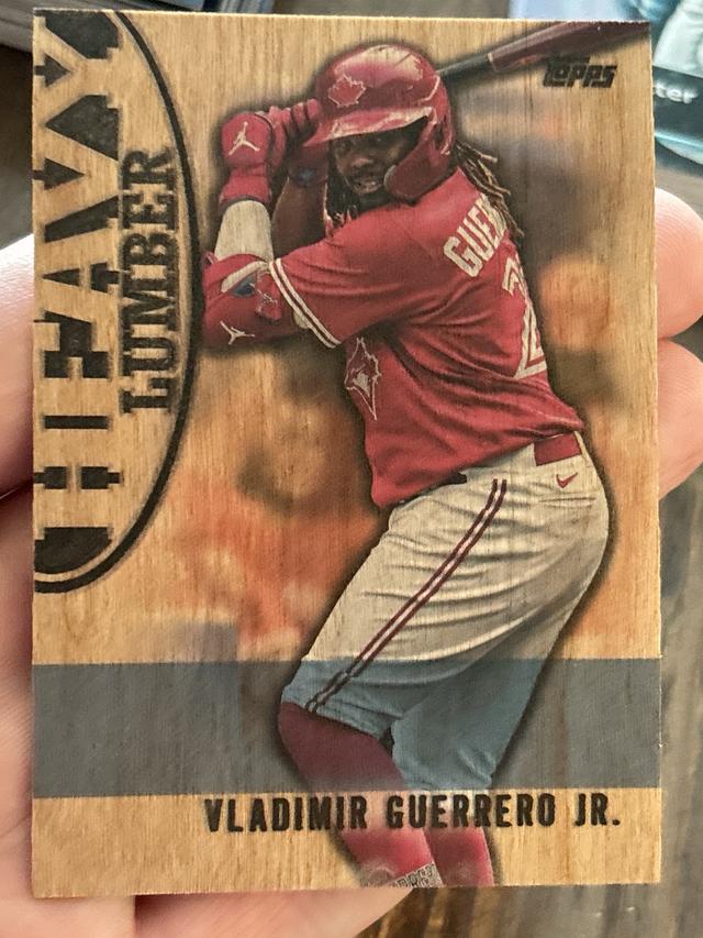 2024 Topps Series 1 Vladimir Guerrero Jr. HEAVY LUMBER #HL-19