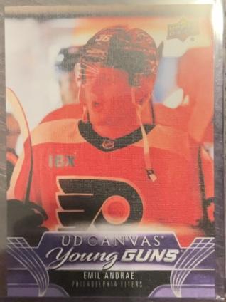 2023-24 Upper Deck Extended Series Hockey Emil Andrae Young Guns #C363