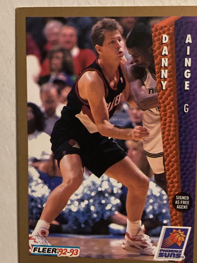 1992-93 Fleer Basketball Danny Ainge ﻿Base #177