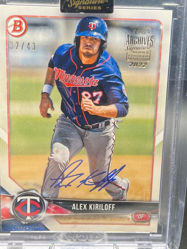 2018 Bowman Draft Alex Kiriloff Base Set #BD-199