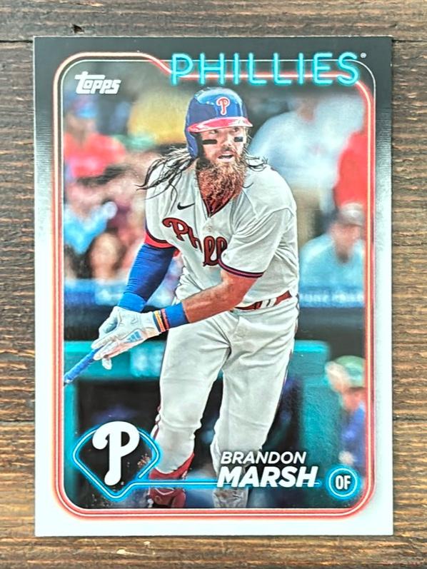 2024 Topps Series 1 Brandon Marsh BASE CARD SET BASE #71