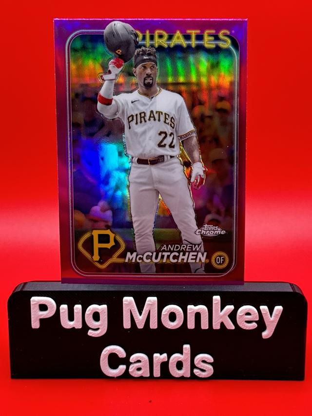 2024 Topps Chrome Andrew McCutchen ﻿Base Set Base #124