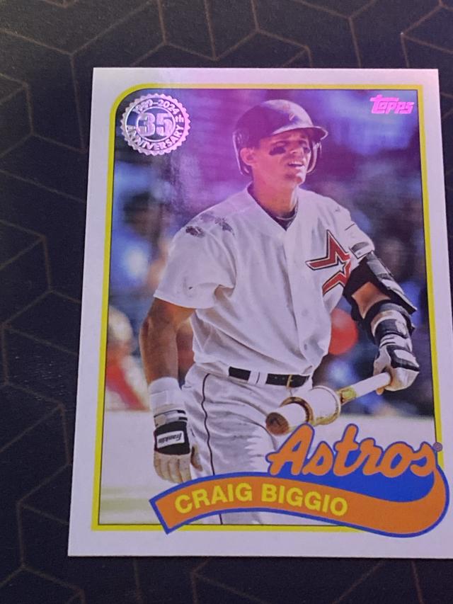 2024 Topps Series 2 Craig Biggio 1989 TOPPS BASEBALL #89B2-12