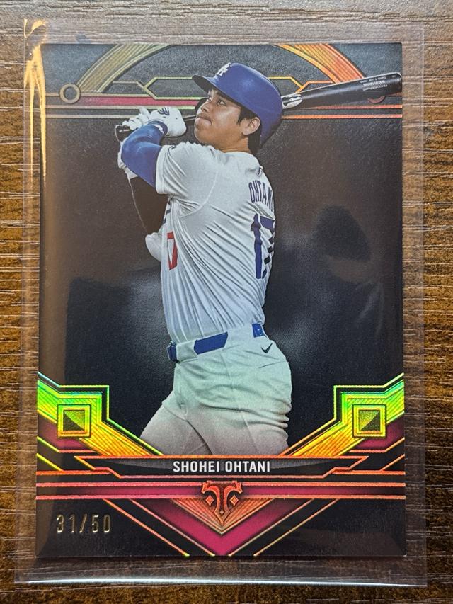 2024 Topps Triple Threads Shohei Ohtani Onyx Black /50 Dodgers