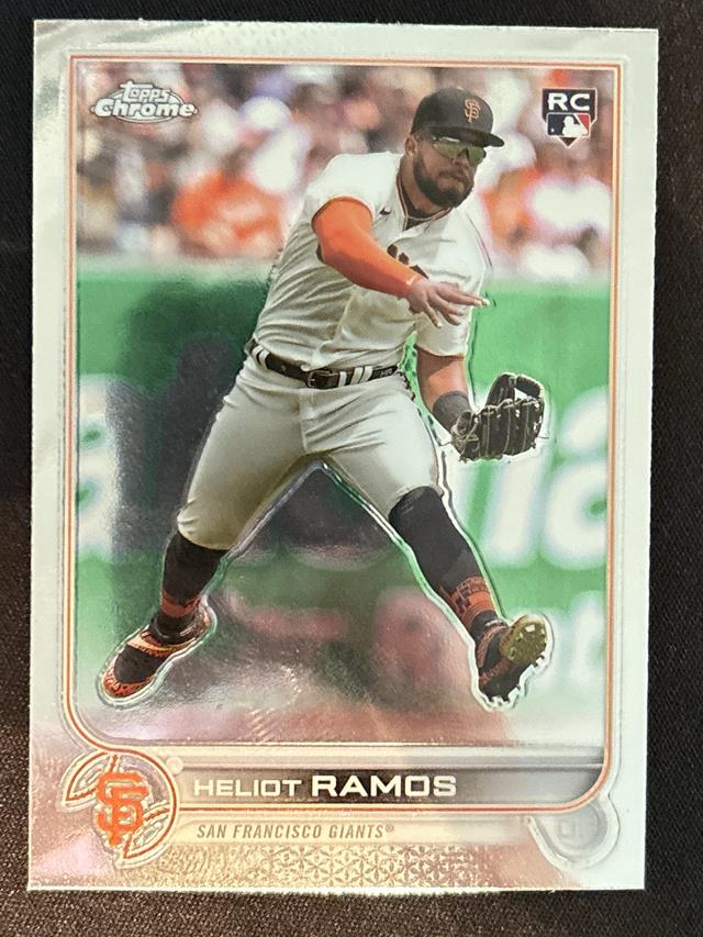 2022 Topps Chrome Updates Heliot Ramos BASE Base #USC194