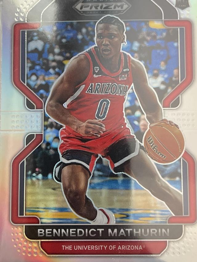 2022-23 Panini Prizm Draft Picks Bennedict Mathurin Base Set #57