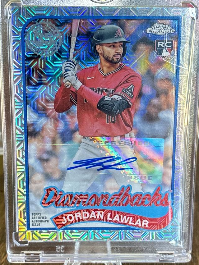 2024 Topps Series 1 Jordan Lawlar Black /299 #T89C-100