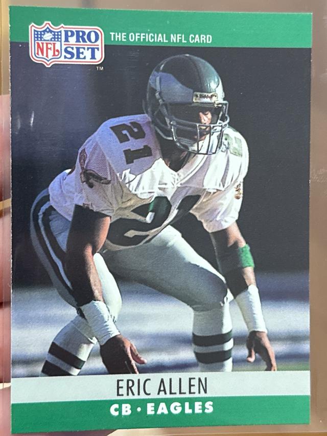 1990 Pro Set Football Eric Allen ﻿Base #243