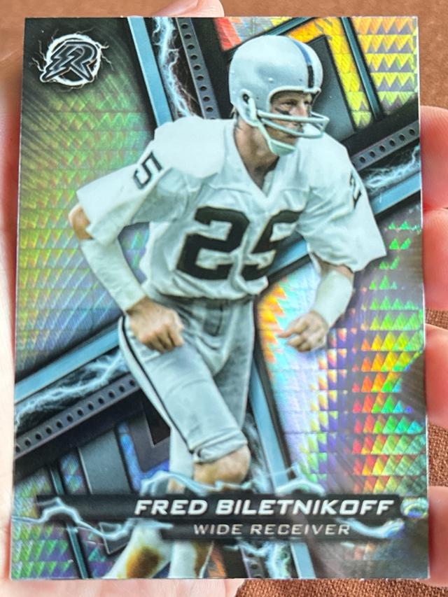 2023 Topps Composite Fred Biletnikoff Resurgence Prism Refractors #81