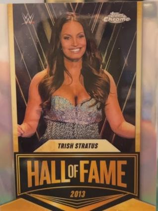 2025 Topps Chrome WWE Trish Stratus Embedded #EMB-TS