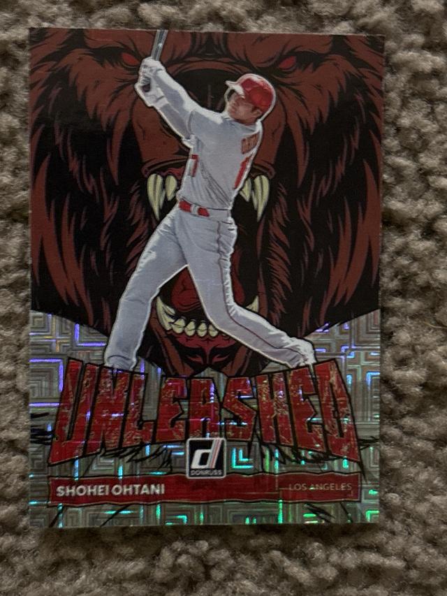 2022 Donruss Shohei Ohtani Unleashed Set #6