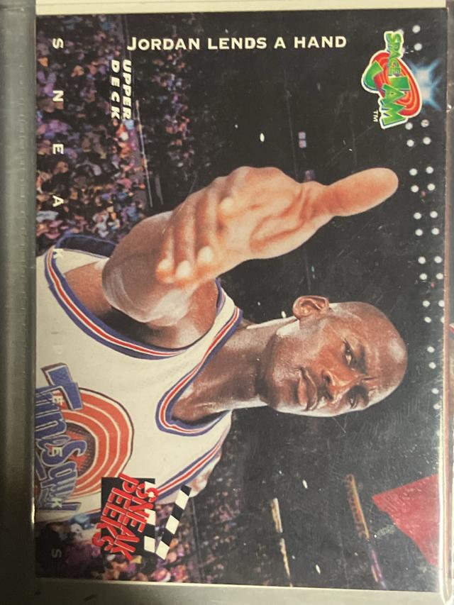 1996 Upper Deck Space Jam Jordan Lends a Hand ﻿Set #60