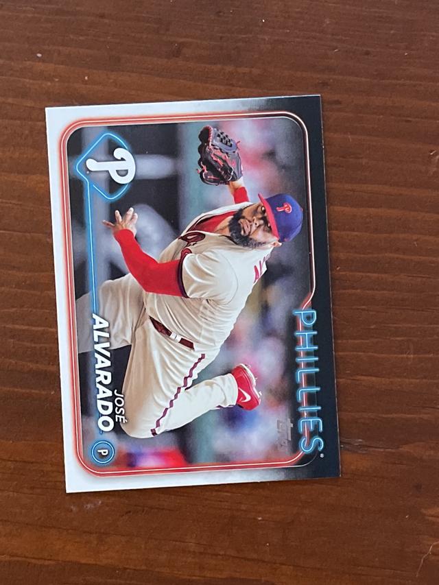 2024 Topps Series 2 José Alvarado BASE SET #356