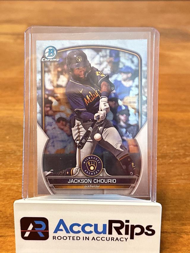 2023 Bowman Draft Jackson Chourio Bowman Chrome #BDC-156