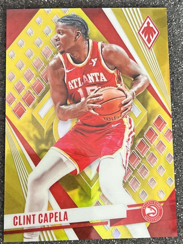 2023-24 Panini Phoenix Basketball Clint Capela ﻿Base Set Yellow /49 #138