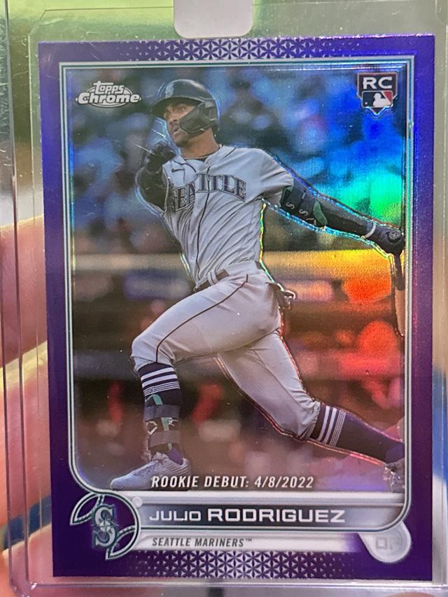 2022 Topps Chrome Updates Julio Rodriguez BASE Base #USC165