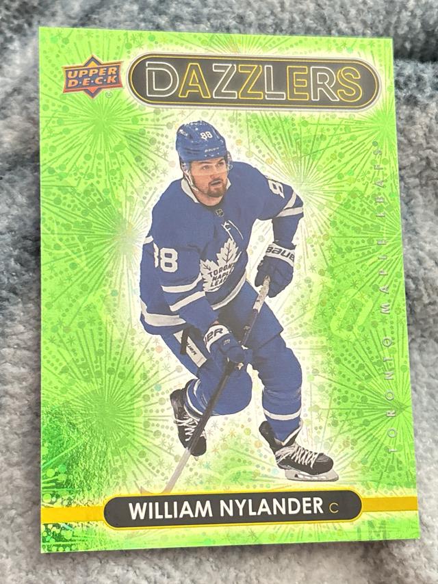 2021-22 Upper Deck Extended Series William Nylander Dazzlers Blue Set #DZ-141