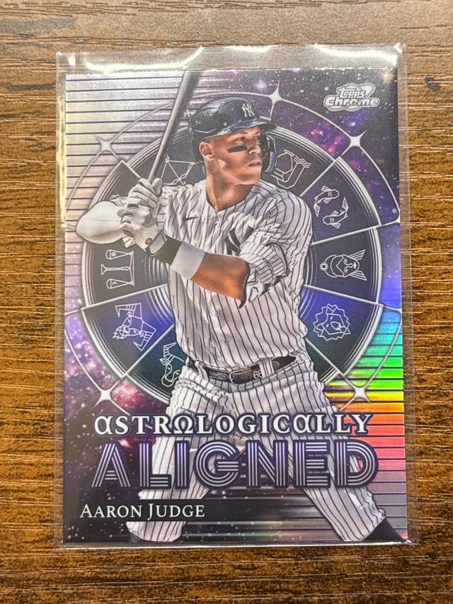 2024 Topps Cosmic Chrome Aaron Judge Astrologically Aligned #AA-2