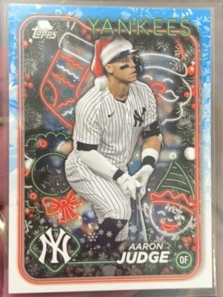 2024 Topps Holiday Aaron Judge Variation Short Prints #H99