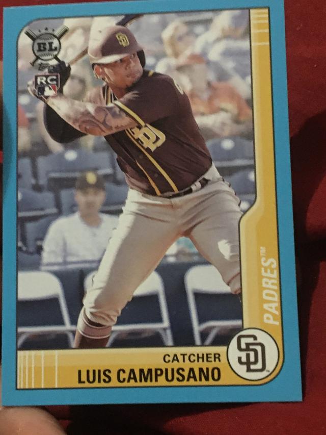 2021 Topps Big League Luis Campusano ﻿Base Set #165