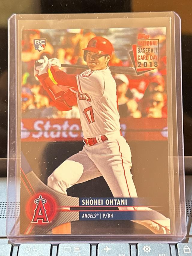 2018 Topps National Card Day Shohei Ohtani Base Set #8