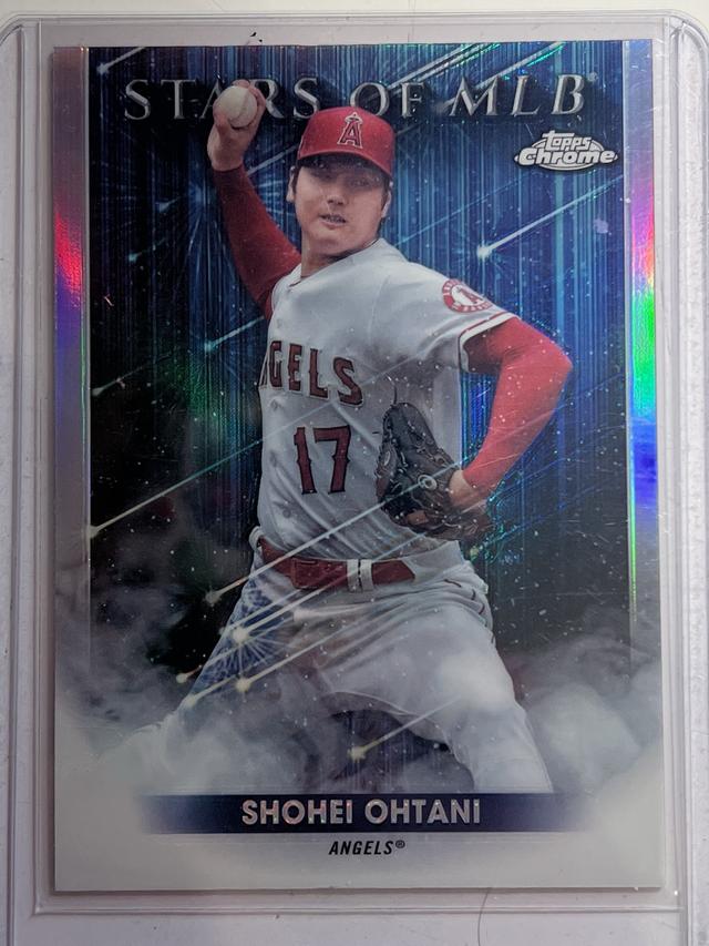 2022 Topps Series 2 Shohei Ohtani CHROME STARS OF THE MLB #SMLBC-33