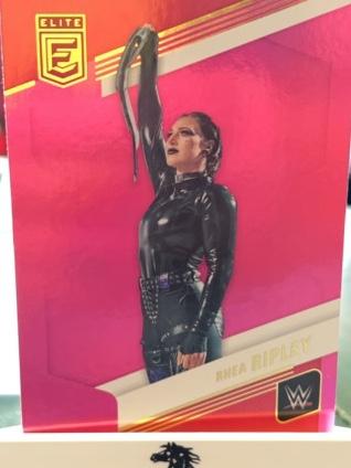 2023 Donruss Elite WWE Rhea Ripley ﻿Base Set Pink #76