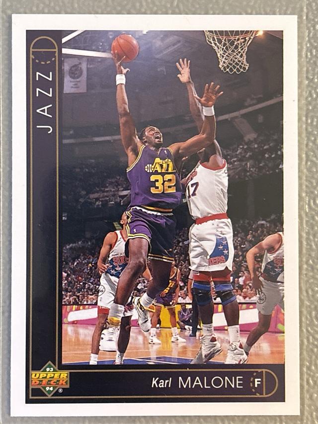 1993-94 Upper Deck Basketball Karl Malone Series Two #274