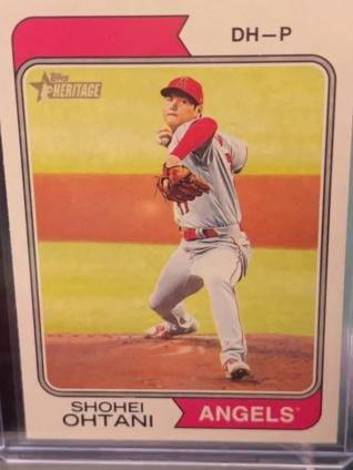 2023 Topps Heritage Shohei Ohtani BASE #20