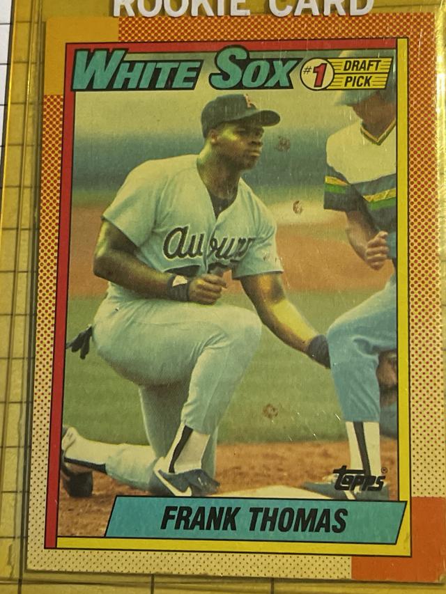 1990 Topps Frank Thomas Base Set #414