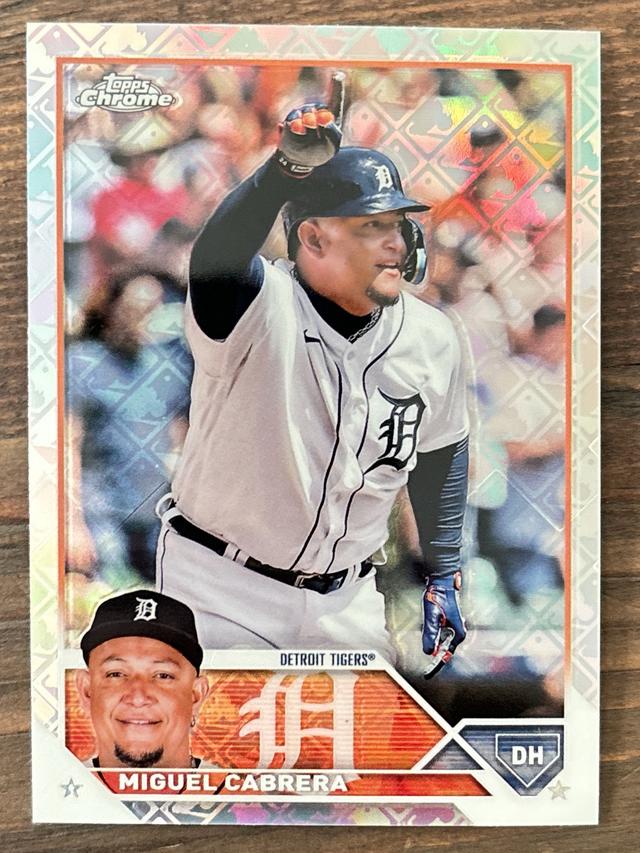 2023 Topps Logofractor Miguel Cabrera BASE CARDS #164