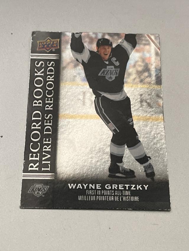 2023 Upper Deck Tim Hortons Legends Wayne Gretzky Record Books Set #RB-1