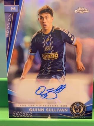 2024 Topps Chrome MLS Quinn Sullivan Autographs #CA-QS