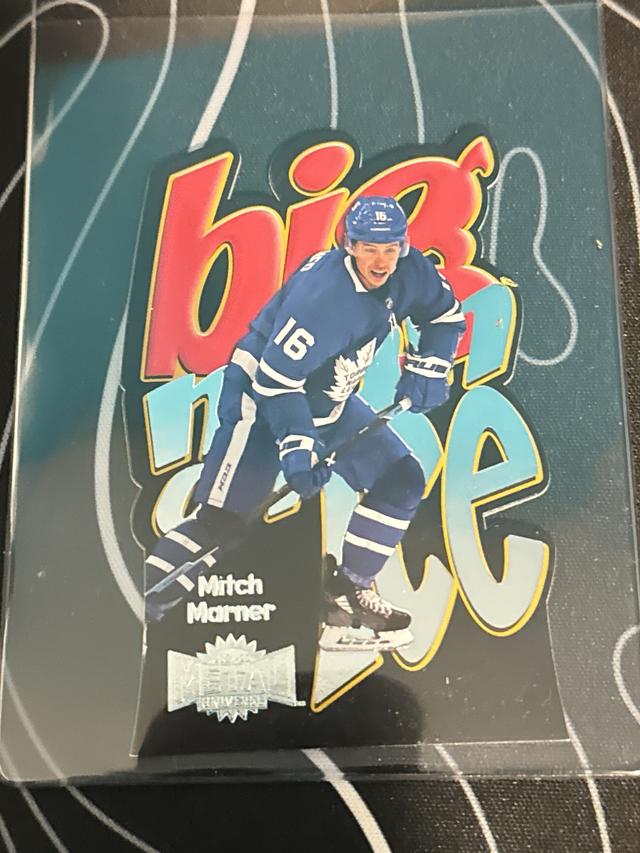 2021-22 SkyBox Metal Universe Hockey Mitch Marner Big Man on Ice #BM-29