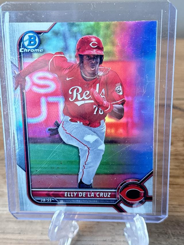 2022 Bowman Draft Elly De LA Cruz Bowman Chrome Checklist #BDC-80