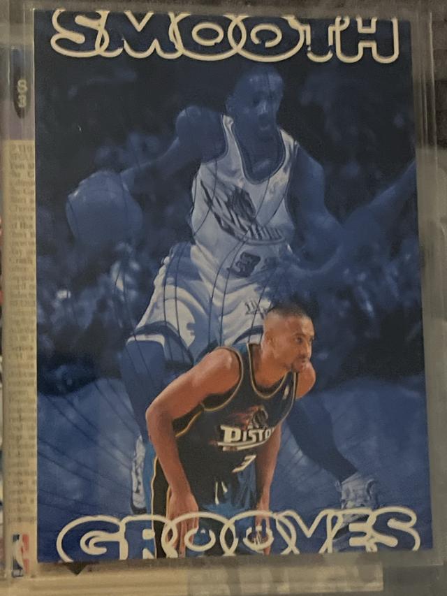 1996-97 Upper Deck Basketball Grant Hill ﻿SmoothGrooves #SG