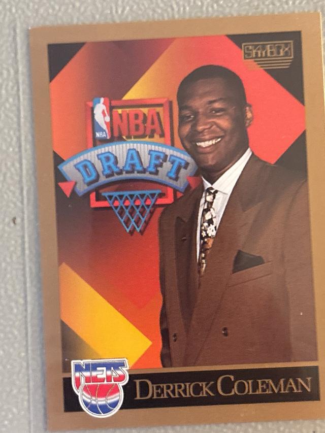 1990-91 SkyBox Basketball Derrick Coleman  Series II #362