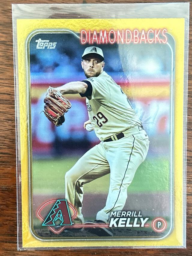 2024 Topps Series 1 Merrill Kelly BASE CARD SET Gold Foil #112