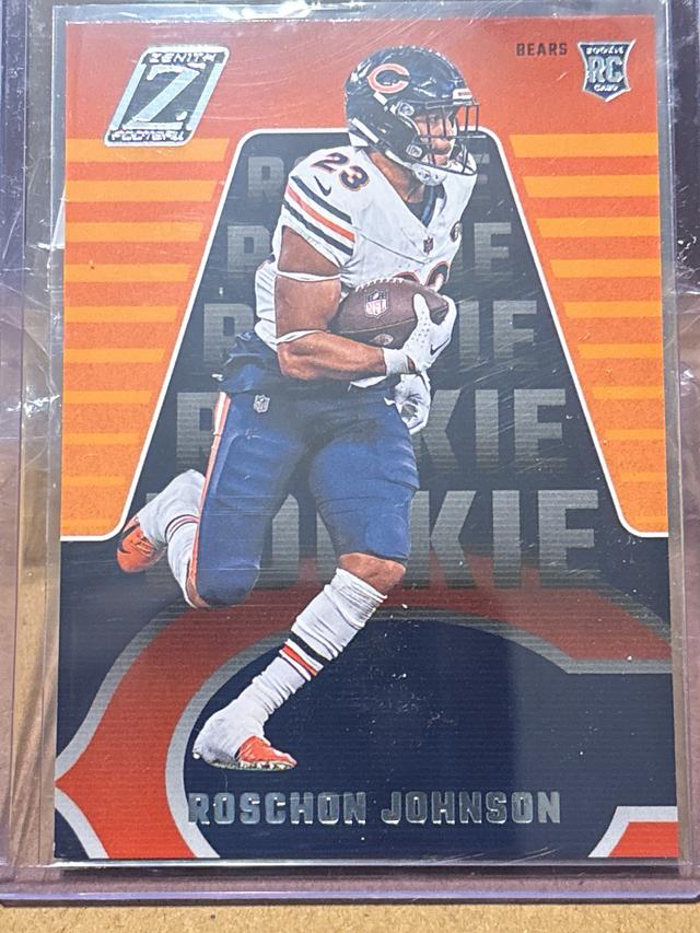 2023 Panini Zenith Football Roschon Johnson Rookies #178