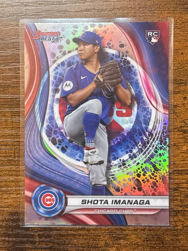 2024 Bowmans Best Shota Imanaga Refractor #16 RC Cubs