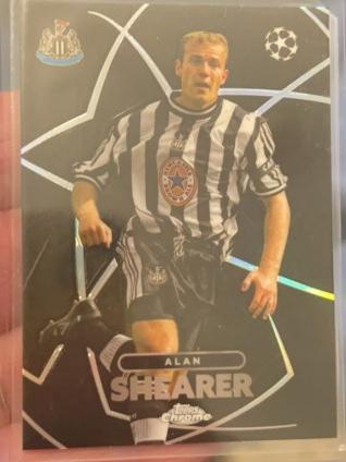 2023-24 Topps Chrome UEFA Alan Shearer Shadow Etch  #BE-10