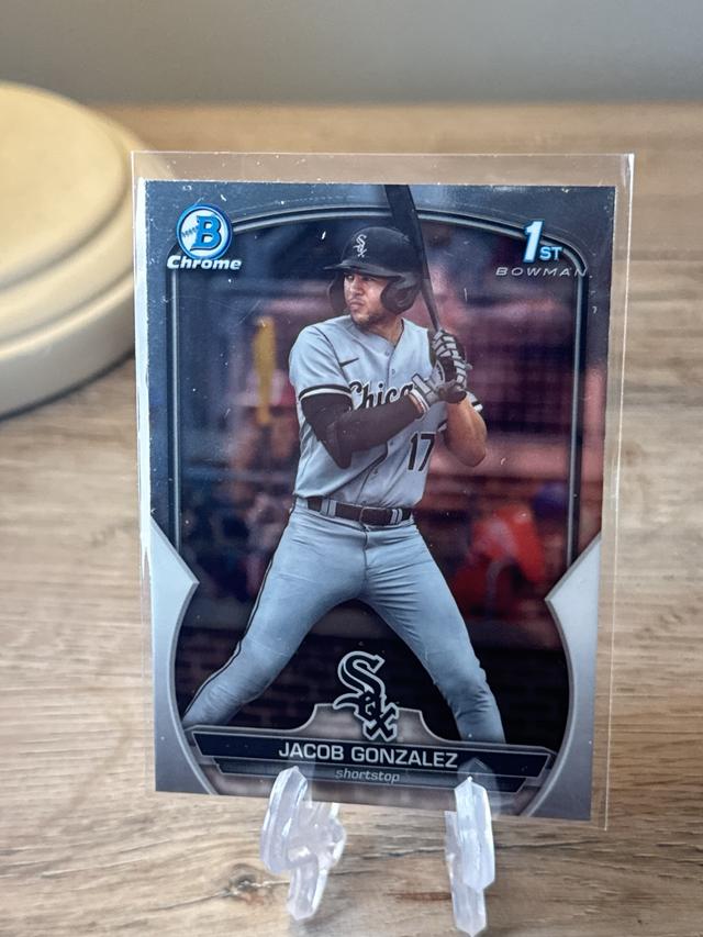 2023 Bowman Draft Jacob Gonzalez Bowman Chrome #BDC-167