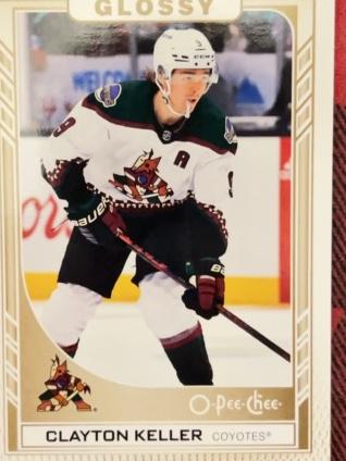 2023-24 Upper Deck Series 1 Clayton Keller OPC Glossy Set #R-14