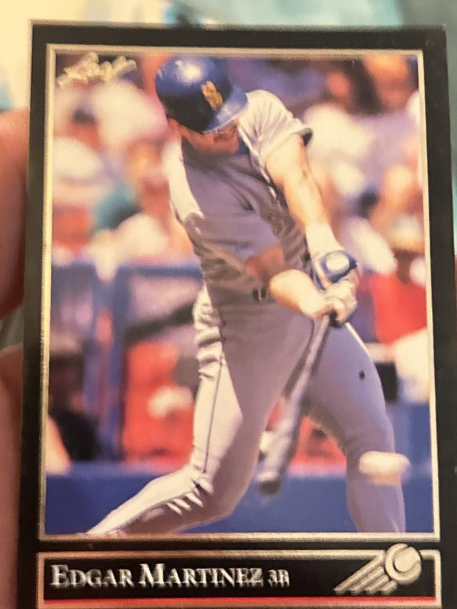 1992 Leaf Edgar Martinez ﻿Series 1 Gold Edition #197