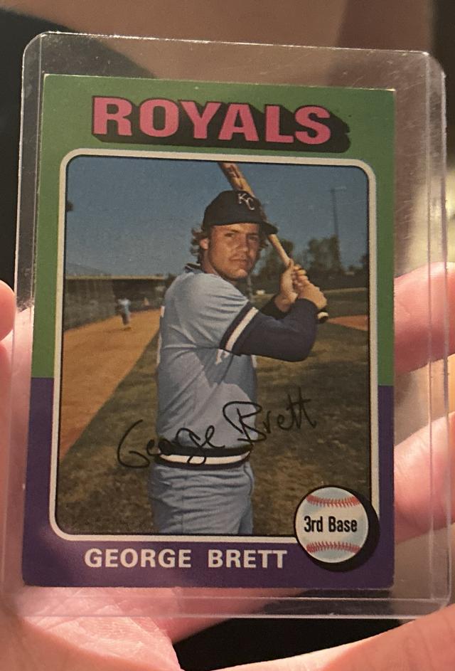 1975 Topps George Brett Base Set #228